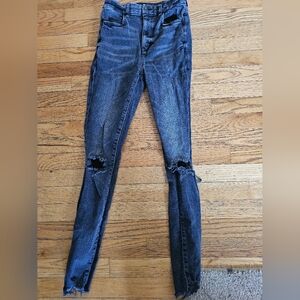 American Eagle size 0 black jeans